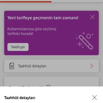 Vodafone'un Yanıltıcı Taahhüt Ve Paket Süreci