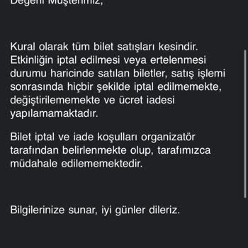 Yanıltıcı Bilgi Nedeniyle Mağduriyet: Bilet İadesi Sorunu