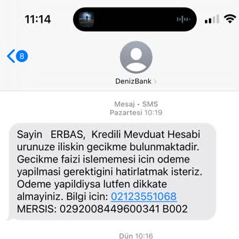 Beklenmedik Borç Bildirimi Ve Çözüm Süreci