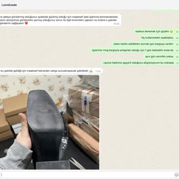 Ayakkabı İadesinde Haksız Ret