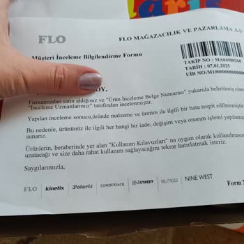 FLO'dan Aldığım Ayakkabıda Can Yakan Hata