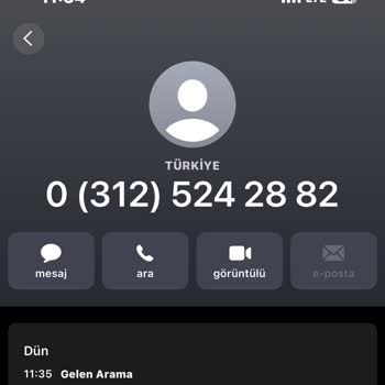 Bilinmeyen Numaradan Gelen Rahatsız Edici Aramalar