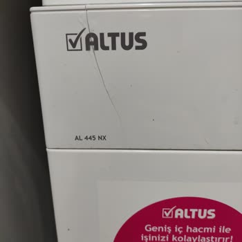 Altus Bulaşık Makinesi Kapağındaki Çatlak Sorunu!