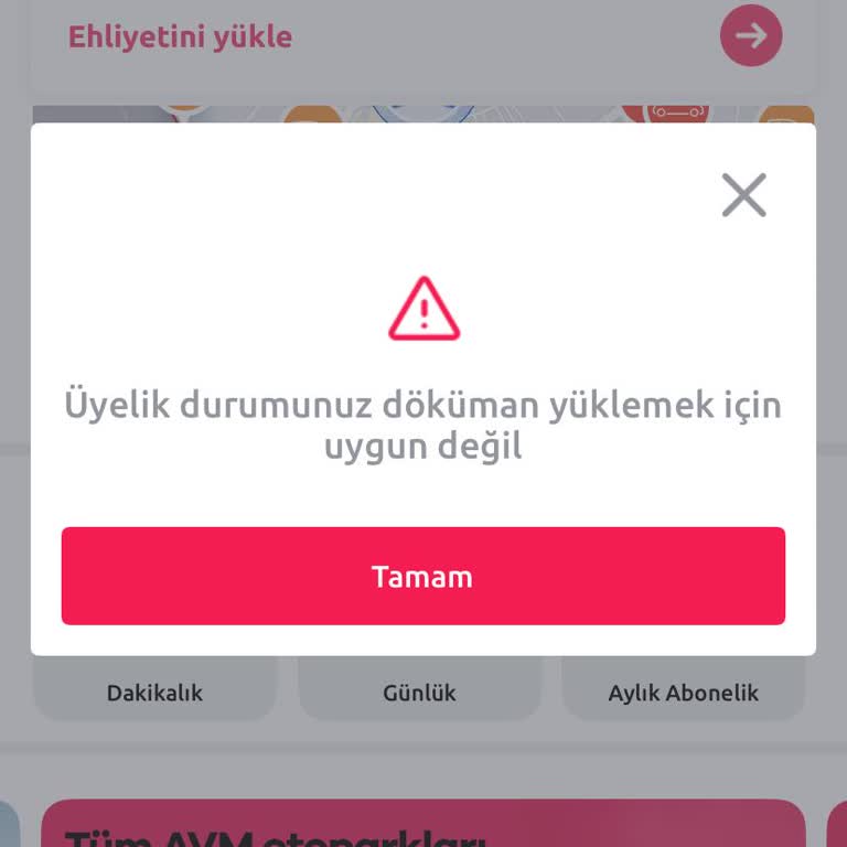 Üyelik Sürecinde Fotoğraf Yükleme Sorunu