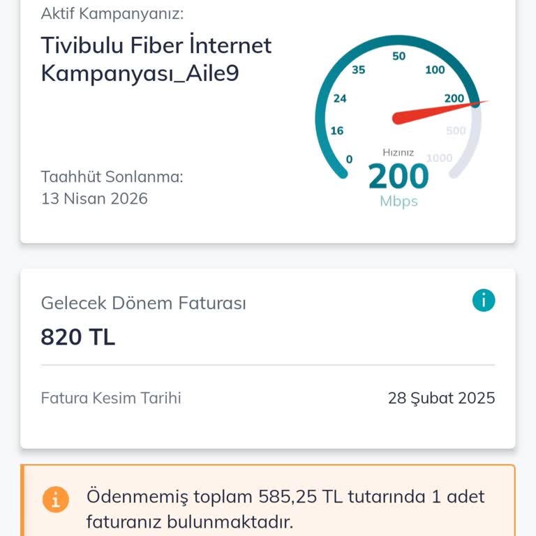 Beklenmedik Fatura Artışı Ve Yanıltıcı Bilgilendirme
