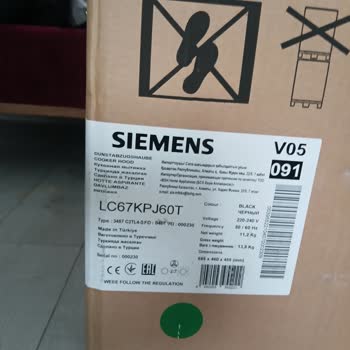 Siemens Ankastre Setin Karbon Filtre Bekleyişi
