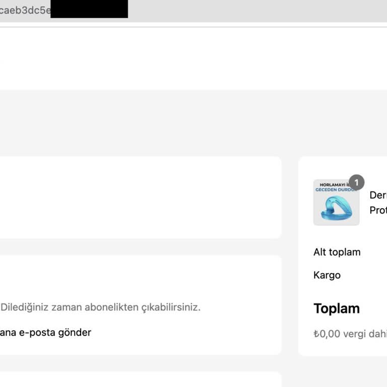 Dermanis'ten Siparişler Gönderilmiyor Ve İletişim Yok