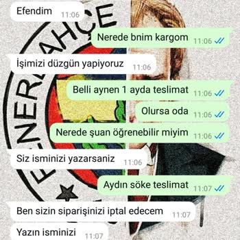 Kaffahome'dan Aldığım Masa Sandalye Seti Teslim Edilmiyor