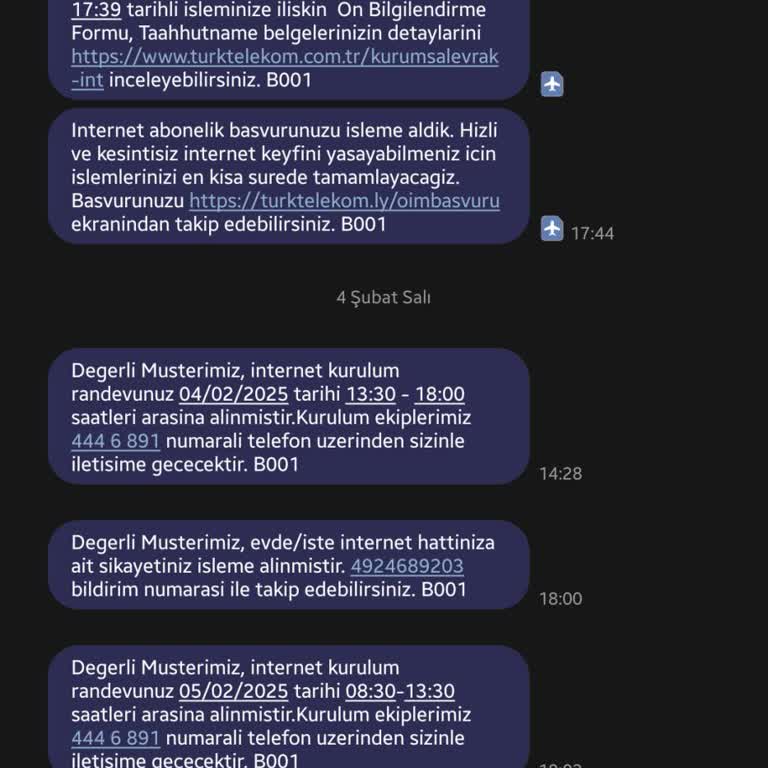 Kurulum Randevularındaki Süreç Sorunları