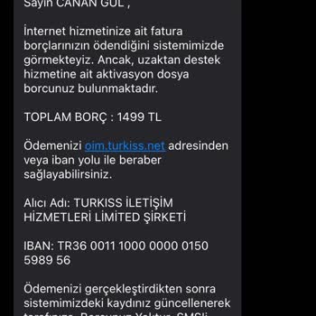 Asılsız Borç Talepleri Ve Müşteri Hizmetlerine Ulaşılamama Sorunu