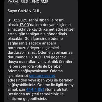 Asılsız Borç Talepleri Ve Müşteri Hizmetlerine Ulaşılamama Sorunu