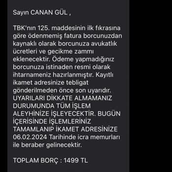 Asılsız Borç Talepleri Ve Müşteri Hizmetlerine Ulaşılamama Sorunu