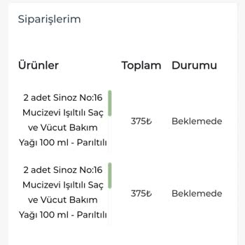Sipariş Verildi, Ürün Ortada Yok!