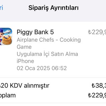 App Store'dan İzinsiz Satın Alma Sorunu