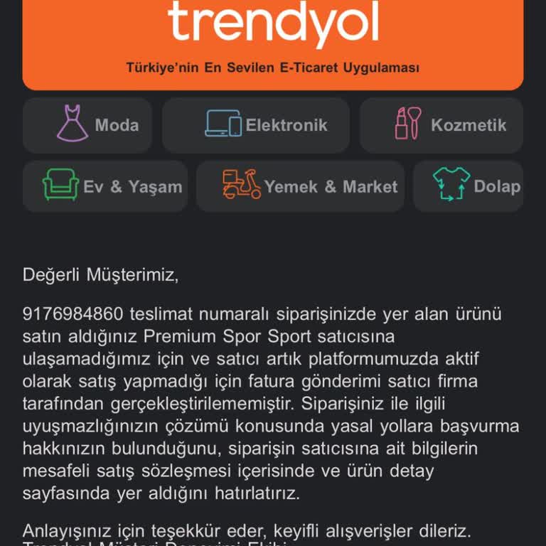 İade Sürecinde Satıcı Sorunu