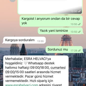 Kargo Teslimatı Sorunu Ve İletişim Eksikliği Mağduriyeti