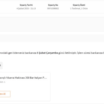 Trendyol'da İptal Edilen Sipariş Ve Müşteri Hizmetleri Sorunu