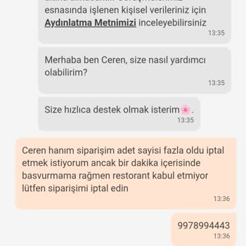 Yanlış Siparişe Restoranın Anlayışsız Yaklaşımı