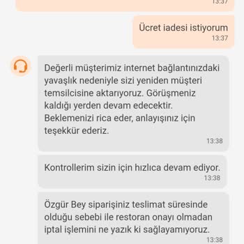 Yanlış Siparişe Restoranın Anlayışsız Yaklaşımı