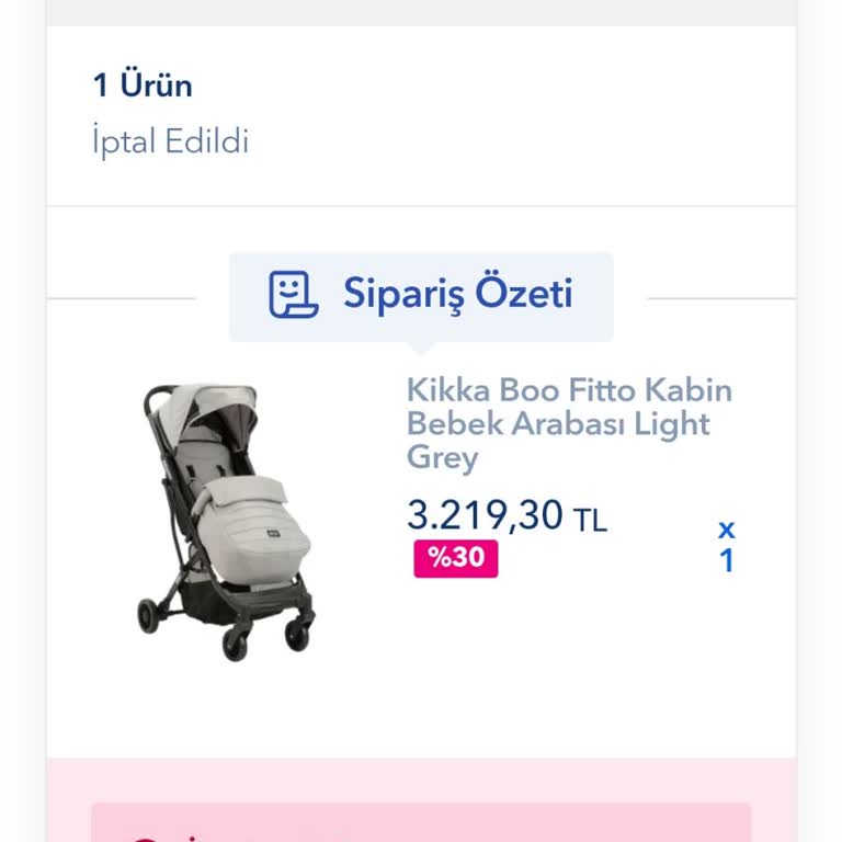 Baby Mall Sipariş İptali Ve Müşteri Hizmetleri Sorunu