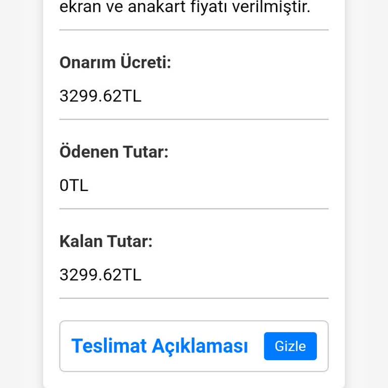 Sim Kart Arızası İçin Fahiş Ücret Talebi