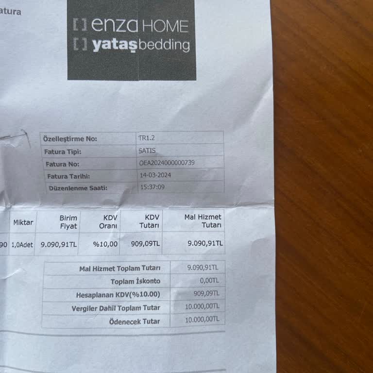 Yataş Yatakta Çökme Sorunu Ve Ücret İadesi Beklentisi