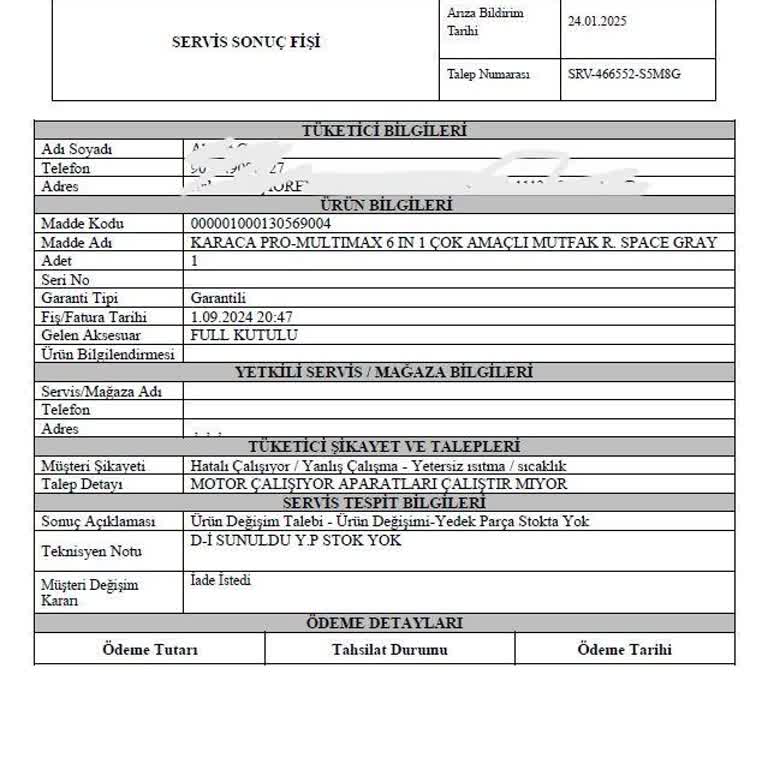 İade Sürecinde Karaca Ve Trendyol Arasında Sıkıştım