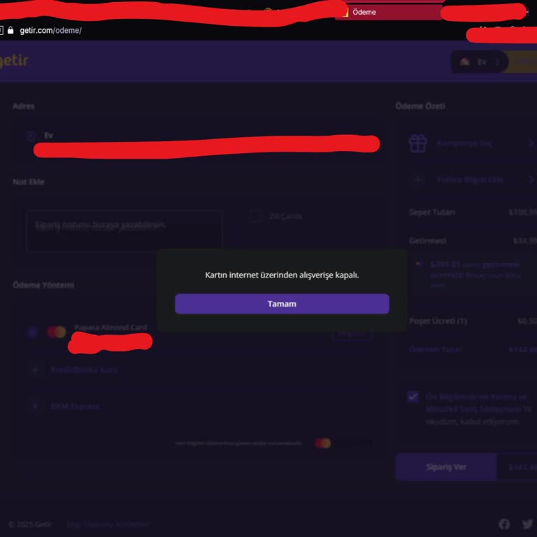 Papara Kartının Sürekli Doğrulama Sorunu ve Kullanım Kısıtlamaları