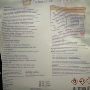 Leke Çıkarıcı Zıbını Mahvetti