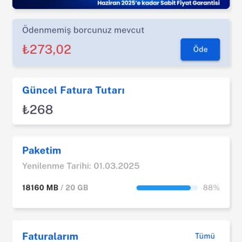 Ödenmeyen Fatura Ve İade Edilmeyen Para Sorunu