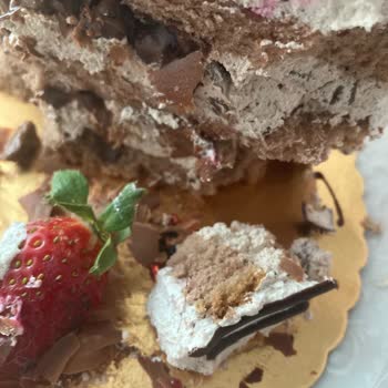 Eftelya Pasta & Tatlı Dünyası Aldığım Pastanın İçinden Kıl Çıktı