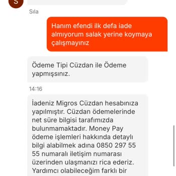 Migros'un Müşteri Hizmetleri Hayal Kırıklığı