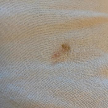 Грязные полотенца в ванной в отеле Rixos Sungate