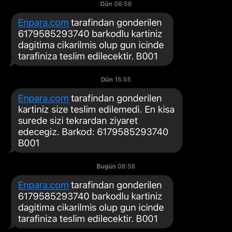 PTT Kargo'nun Yanlış Teslimat Gerekçesiyle Kartımı Geciktirmesi