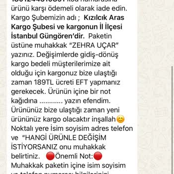 Müşteri Hizmetleri Ve İade Sürecinde Sorunlar