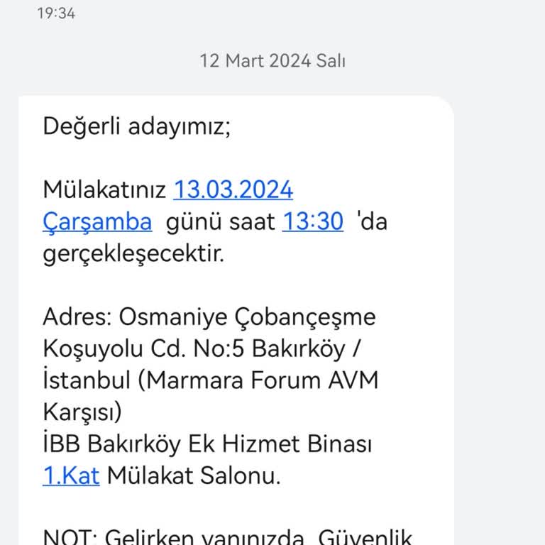 İBB Mülakatında Yaşanan Olumsuz Deneyim Ve İlgisizlik