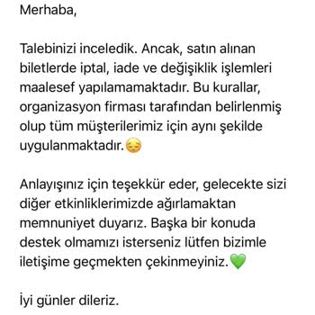 Bubilet Firması Bilet İadesi Yapmıyor