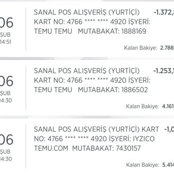 Temu'da Ödeme Hatası: Almadığım Ürün İçin Para Çekildi