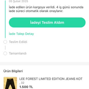 Dolap Uygulamasında İade Tutarsızlığı