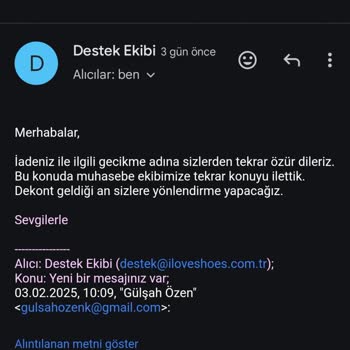 I Love Shoes Firmasıyla Yaşadığım Çizme Siparişi Sorunu