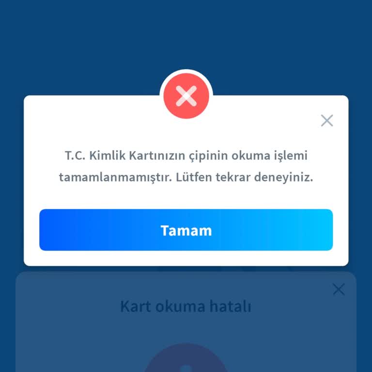 Halkbank Mobil Uygulama Kimlik Okuma Sorunu Çözülmüyor
