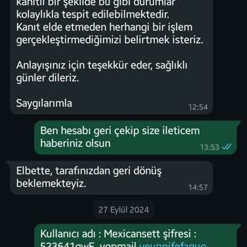 Gamermarkt'ta Hesap Satışı Ve İade Sorunu