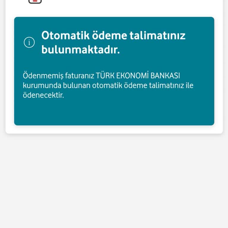 TEB Şubelerinde Otomatik Ödeme Talimatı Sorunu