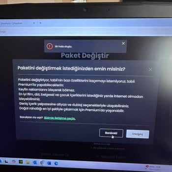 Abonelik İptalinde Sürekli Sistem Hatası