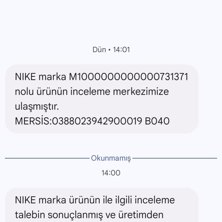Nike Ayakkabılarda Rahatsız Edici Ses Problemi