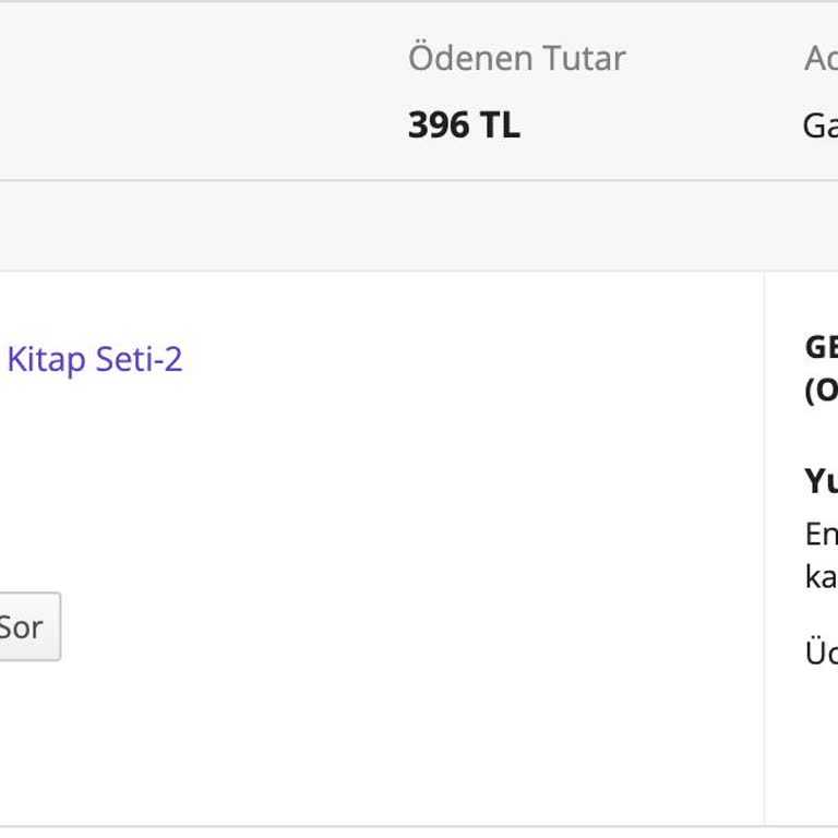 Nobel Tıp Kitabevi Siparişim Kargoya Verilmedi