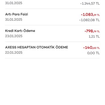 Akbank'ın Bilgim Dışında Yaptığı Kesintiler