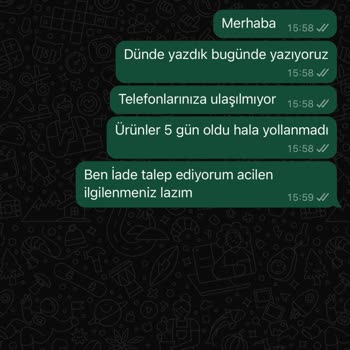 Reflex Köpek Maması Siparişinde Teslimat Sorunu