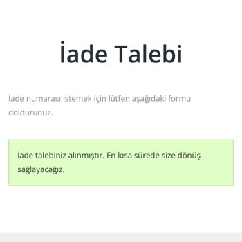 Sipariş Verildi Ama Mama Yok