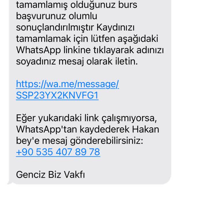 Sahte Burs Başvurusu Ve Kişisel Bilgilerin Güvenliği
